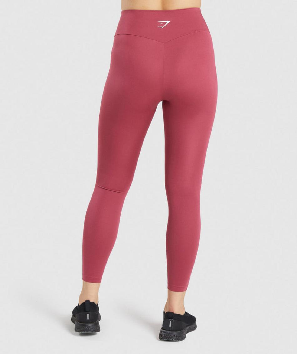 Leggins Gymshark Entrenamiento Mujer Rosas | CO 2916ZUT